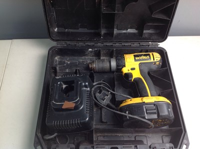 Lot 9 - Dewalt Drill with Battery and charger