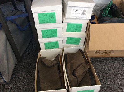 Lot 354 - 10 Pairs Of House Shoes/Slippers Various Styles & Sizes