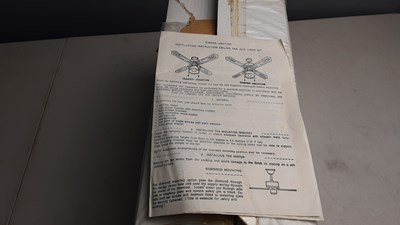 Lot 223 - Brand new ceiling fan light