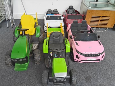 Lot 187 - 5 Electric Toy Vehicles