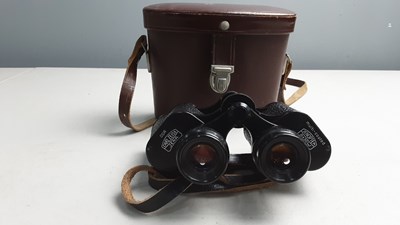 Lot 102 - Vintage Carl zeiss jenny binoculars very rare