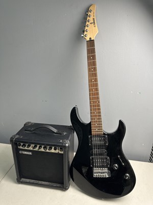 Lot 119 - Yamaha Electric Guitar With Amp