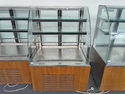 Lot 253 - Glass top food display cabinet
