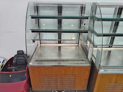 Lot 252 - Glass top food display cabinet