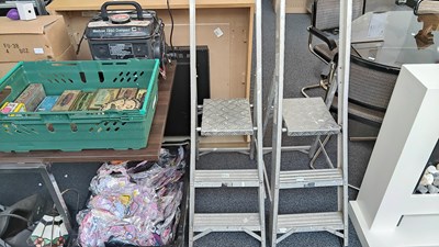 Lot 300 - 3 step Commercial ladder