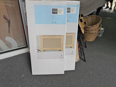 Lot 174 - Set of 2 radiator covers