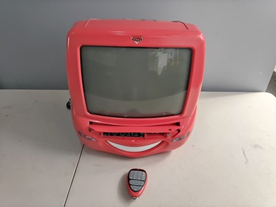 Lot 29 - Lightning McQueen cars TV with remote
