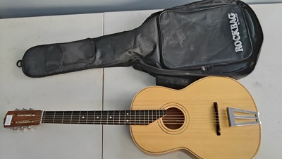 Lot 149 - Accoustic guitar in black carry bag