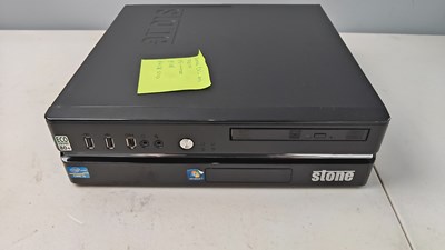 Lot 45 - Stone computer base unit only i5 processor 8gb ram 64gb ssd fully reset with windows