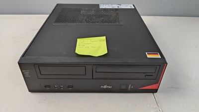 Lot 163 - Fujitsu computer base unit with i5 processor 8gb ram and 120gb hdd fully reset with windows