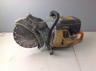 Lot 16 - Partner K750 Petrol Circular Concrete Saw