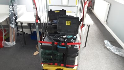 Lot 248 - Cage of untested tools