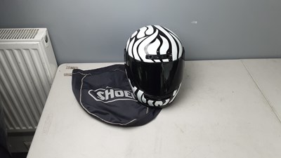 Lot 114 - Shoel motorcycle helmet