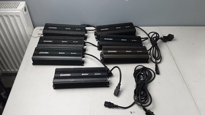 Lot 359 - 7 Omega Light up and grow light parts