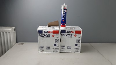 Lot 31 - 2 boxes of Fire resistant silicone