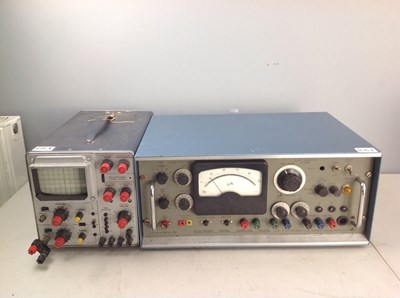 Lot 326 - Princeton Applied Research Amplifier and Telequipment Oscilloscope Type D54