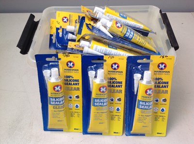 Lot 19 - Qty of 100% Silicone Sealant