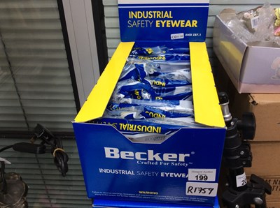 Lot 199 - 5 Boxes of Safety Glasses