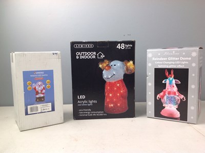 Lot 66 - Qty Of Christmas Outdoor & Indoor LED Decorations