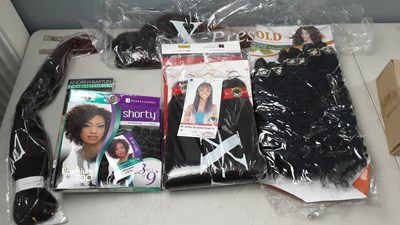 Lot 341 - Qty of Hair extension products