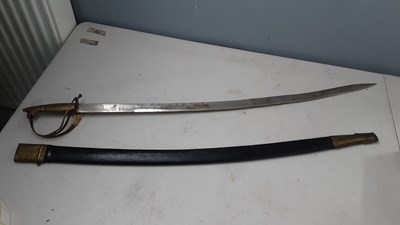 Lot 176 - Decorative vintage sword with scabard