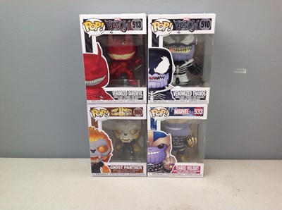 Lot 102 - Funky pop Marvel big head