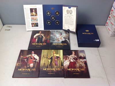 Lot 85 - Monarch of the 20th century collection with coins