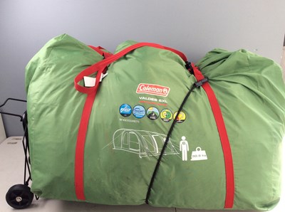 Lot 292 - Coleman Valdez 6XL Tent 6person, Trolley Included