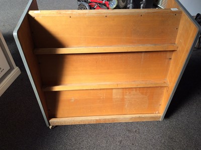 Lot 294 - Primary School Book Holder On Wheels
