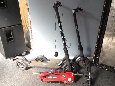 Lot 241 - Three Electric Scooters, Spares & Repairs