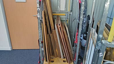 Lot 235 - Cage containing large qty of pictures