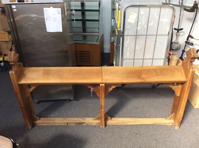 Lot 245 - Wooden Church Bible Stand