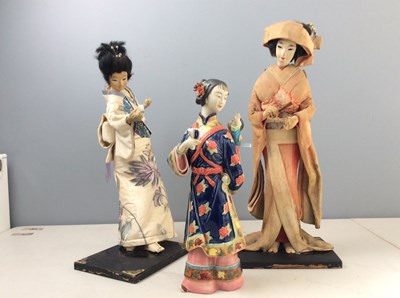 Lot 93 - Asian Lady Figures