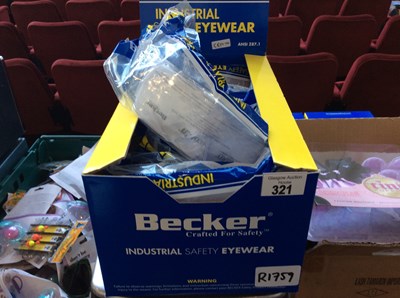 Lot 321 - Qty Of Safety Glasses