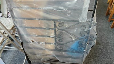 Lot 290 - Pair of metal gates