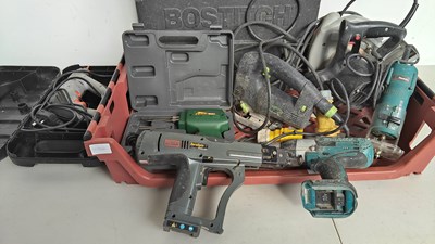 Lot 243 - Job Lot Of untested tools in creat