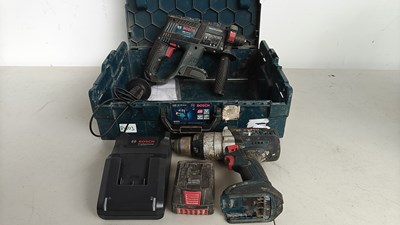 Lot 14 - Bosch Hammer Drill & Impact Drill