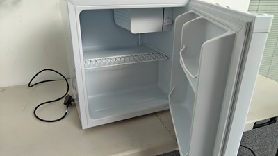 Lot 51 - Amica Under Counter White Fridge With Small Freezer Compartment