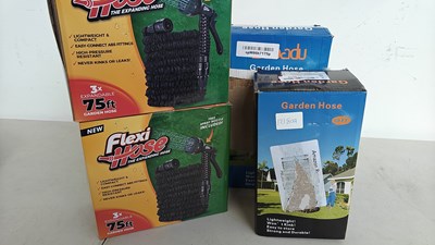 Lot 171 - 4 x garden hoses in boxes