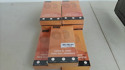 Lot 233 - 9 packs of Hook and loop tape self adhesive