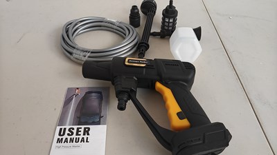 Lot 37 - Pressure washer bare unit with accessories
