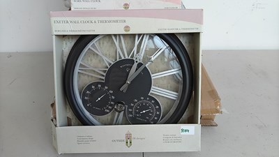 Lot 55 - 8 Large Face Garden Clocks