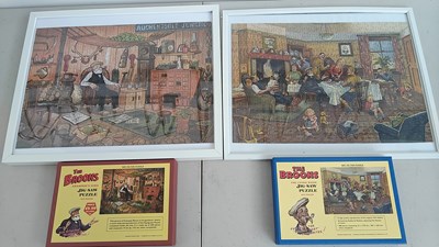 Lot 77 - Two Framed The Broons Jig-Saw Puzzles