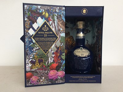 Lot 111 - 21 Year Old Royal Salute Blended Scotch Whisky 700ml