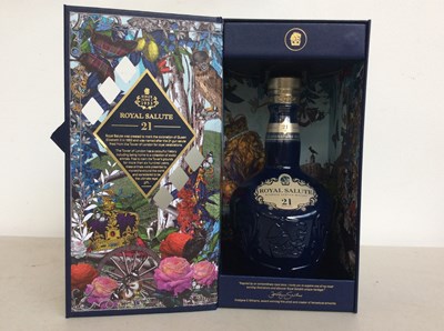 Lot 64 - 21 Year Old Royal Salute Blended Scotch Whisky 700ml