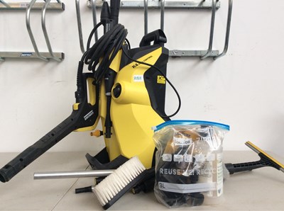 Lot 58 - Kärcher K4 Full Control Pressure Washer With Attachments