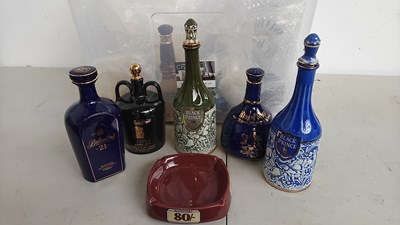 Lot 48 - Job Lot Of Whisky Decanters & Glassware