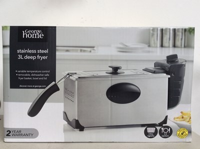 Lot 215 - Stainless Steel 3L Deep Fat Fryer