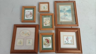 Lot 96 - Collection of kids themed pictures