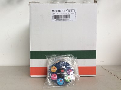 Lot 146 - Box Of Scotland Badges/Pins